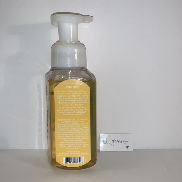 Kitchen Lemon Bath & Body Works Foaming Handsoap - Picture 3 of 6